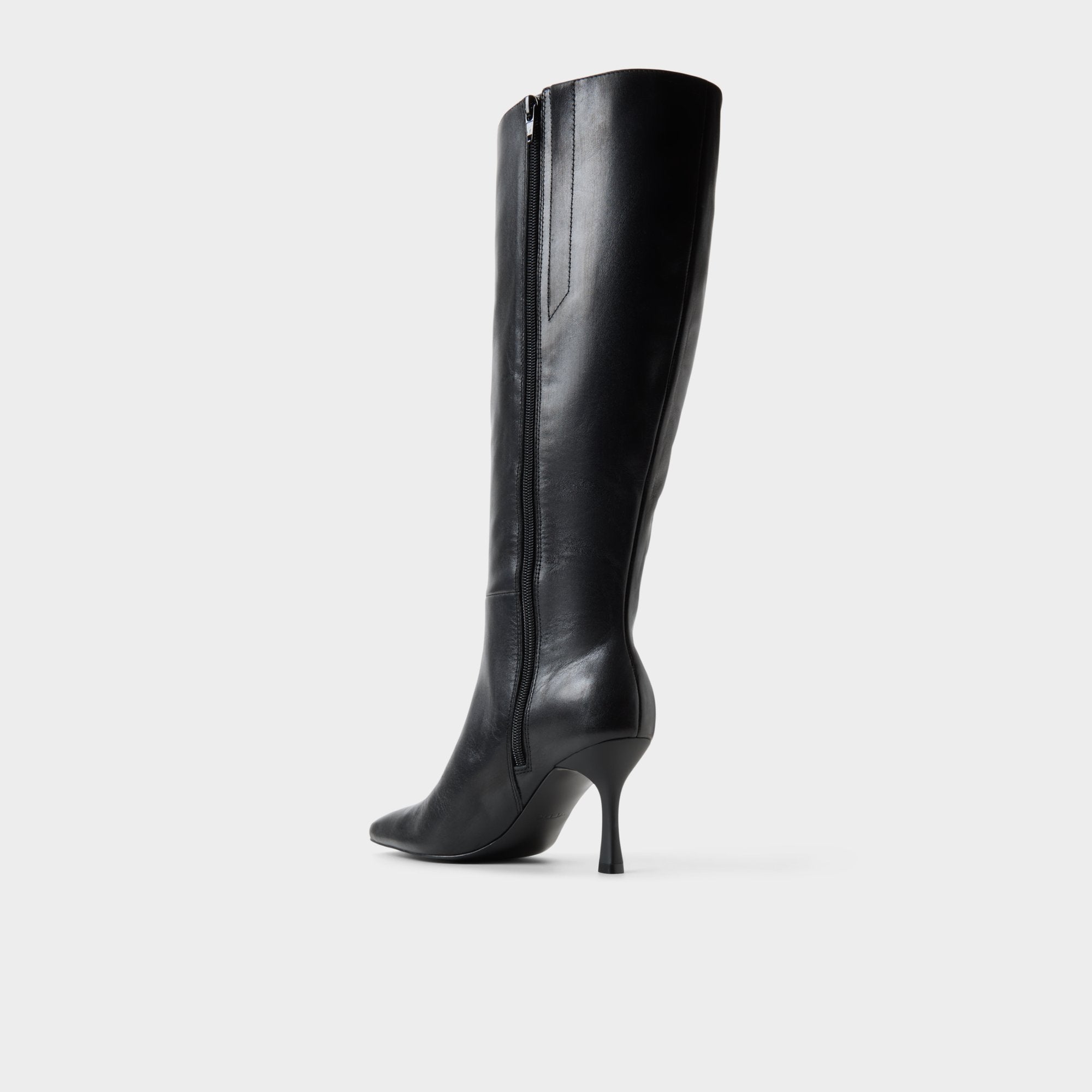 ALDO Purdie-WC bottes hautes noires talon