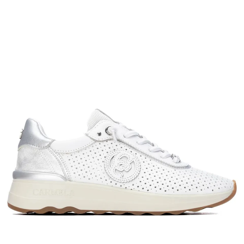 Carmela 16324502 sneakers compensées blanches