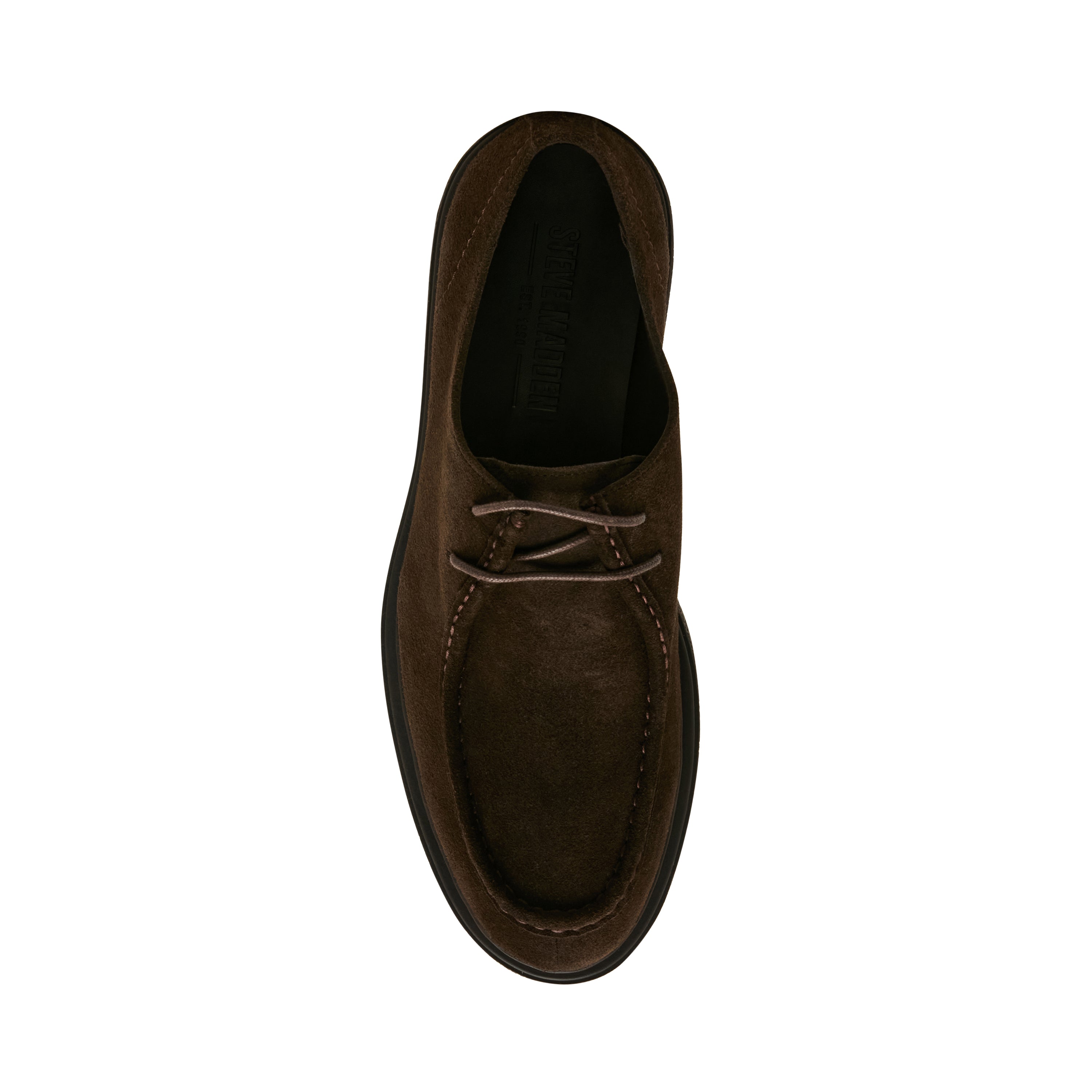 Steve Madden Brawson derbies marron daim cuir