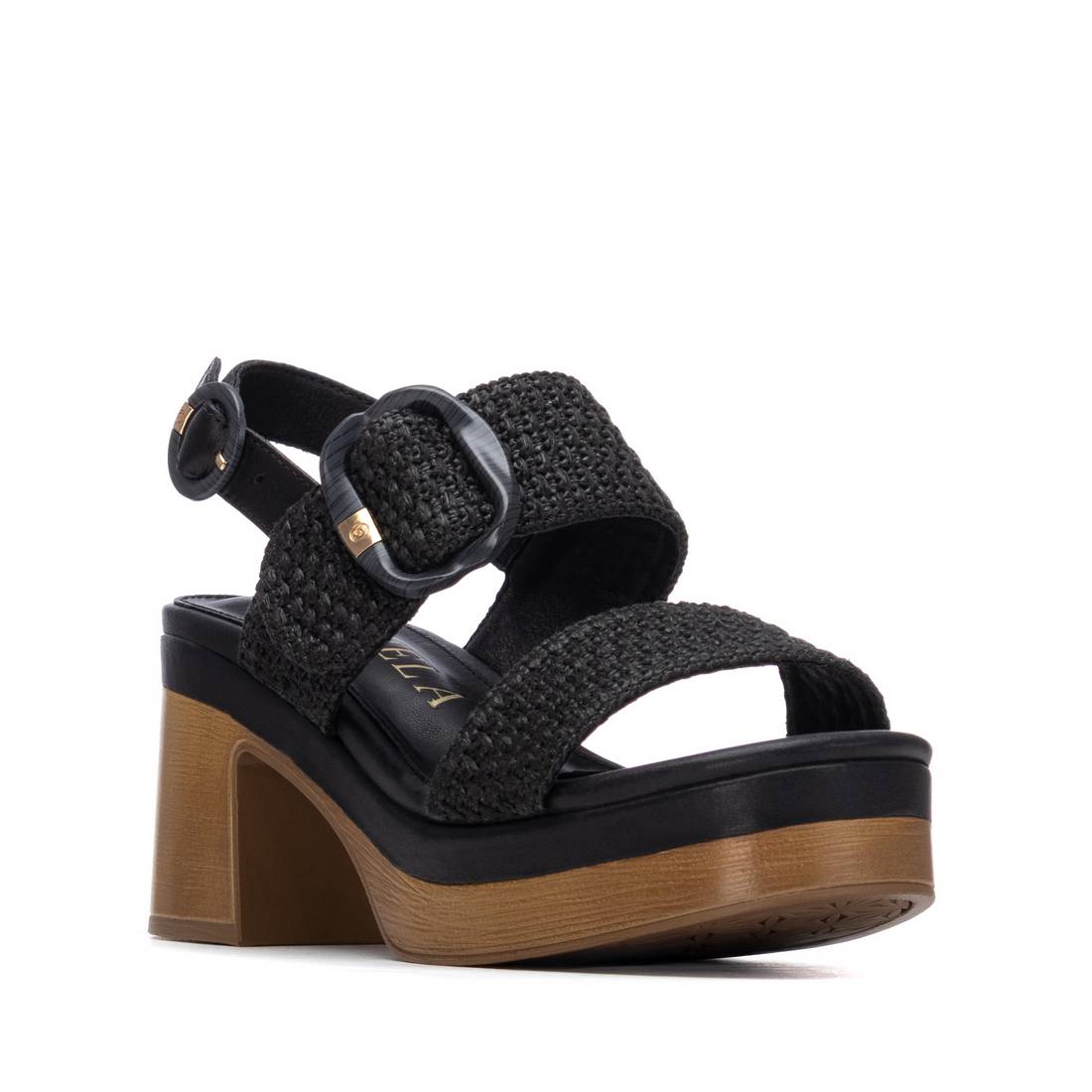 Carmela 16315602 sandale talon noir 8 cm