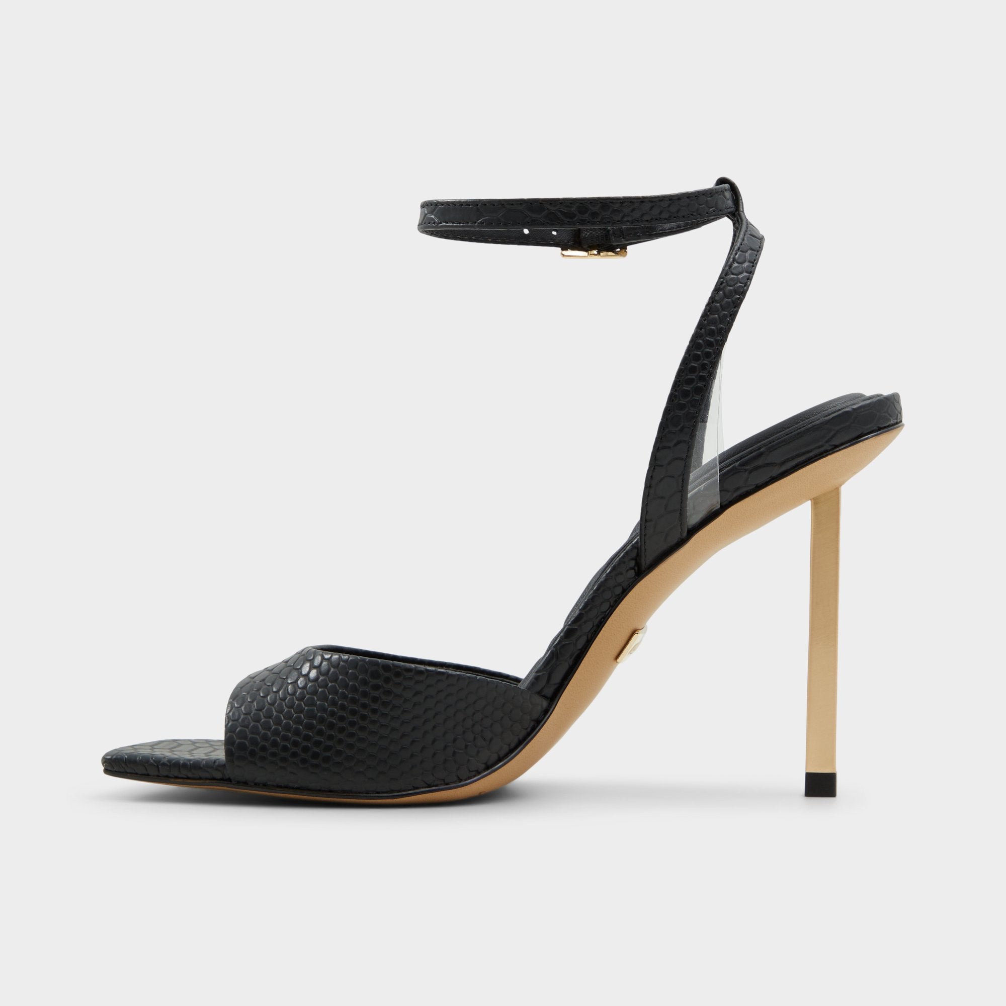 ALDO Lettie sandales talon aiguille noires brides