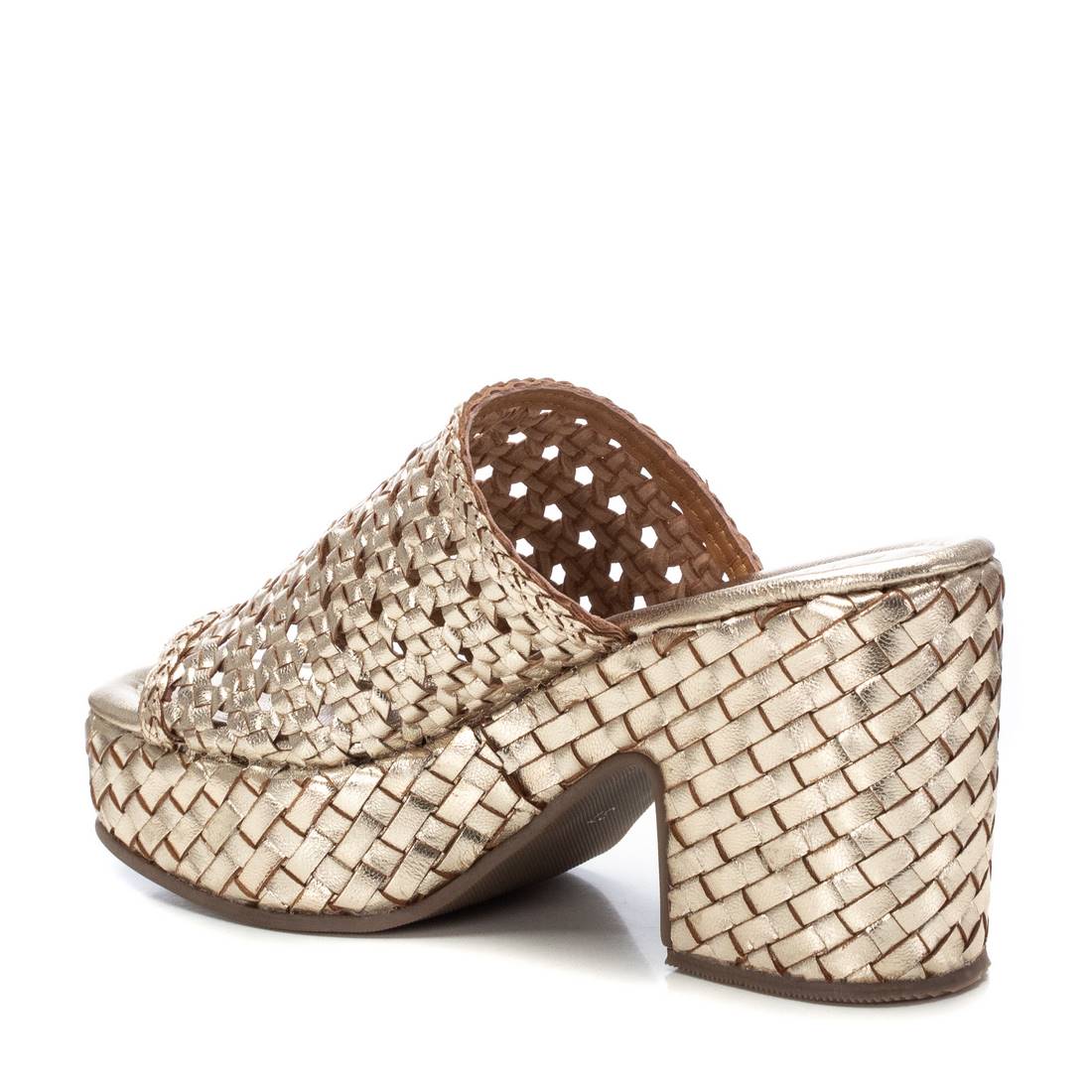 Carmela 16222304 mule femme cuir doré talon 9 cm