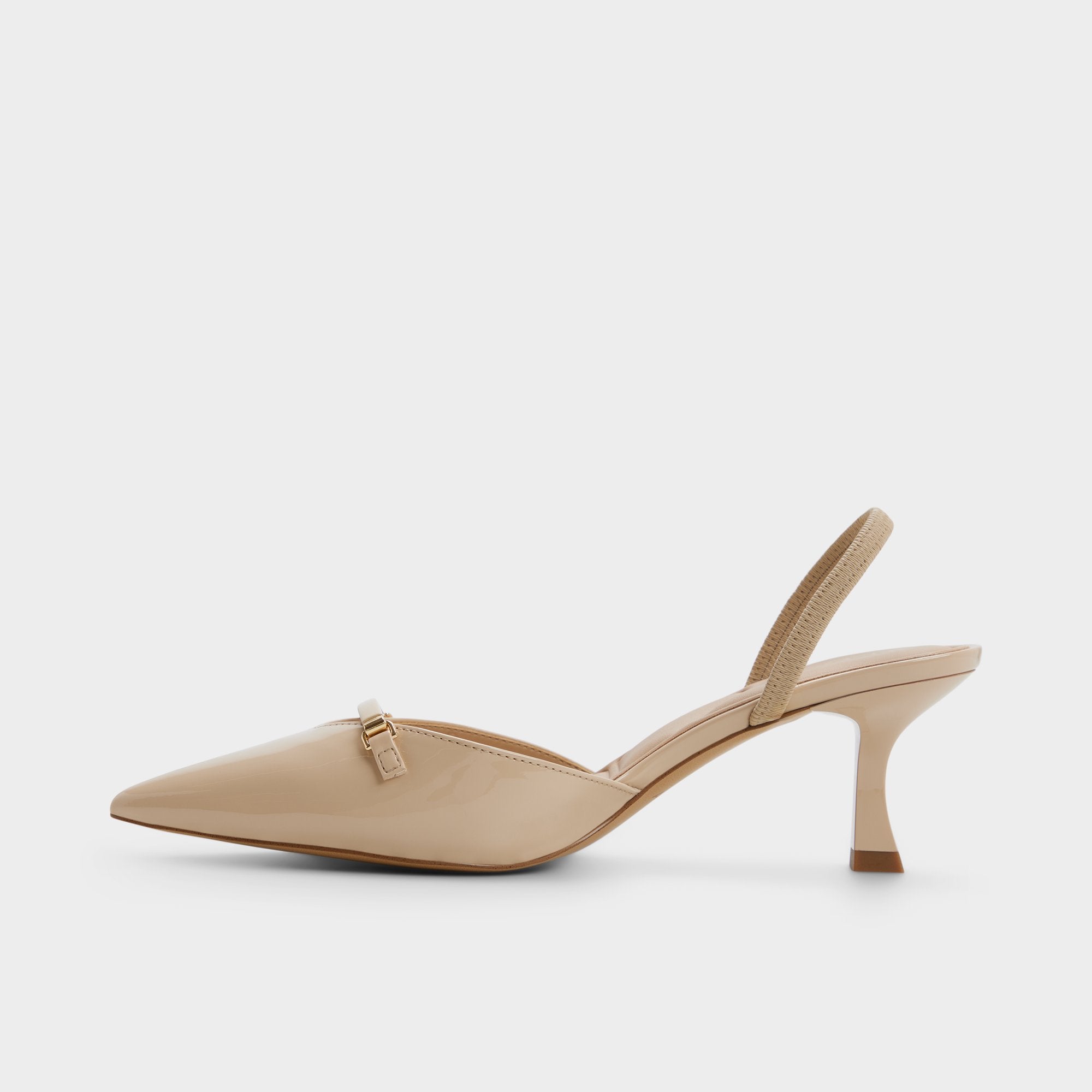 Aldo Nailah escarpins kitten heel beige femme