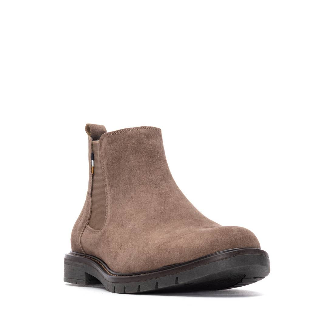 Carmela 16267401 bottines homme marron cuir plat