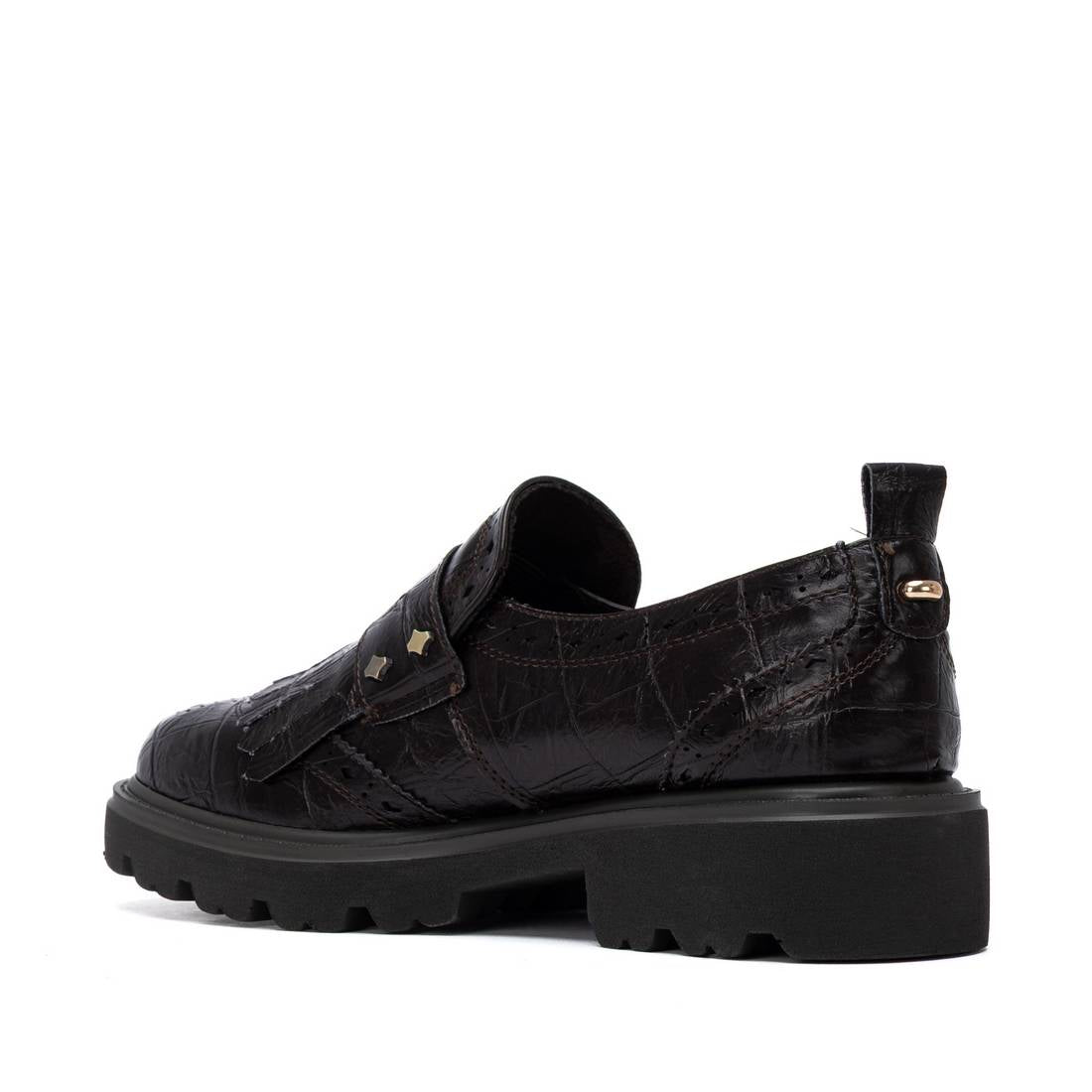 Carmela 16435901 mocassin marron semelle épaisse
