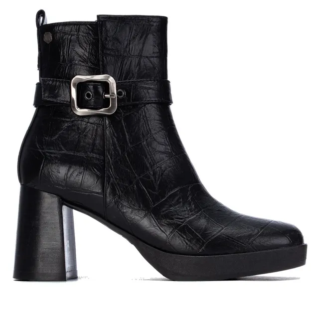 Carmela 16430501 bottines noir talon moyen