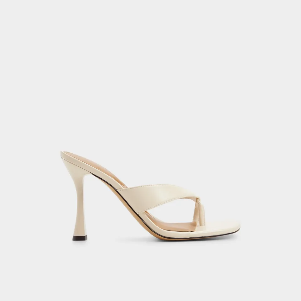 ALDO Haayssie bottes blanches femme talon