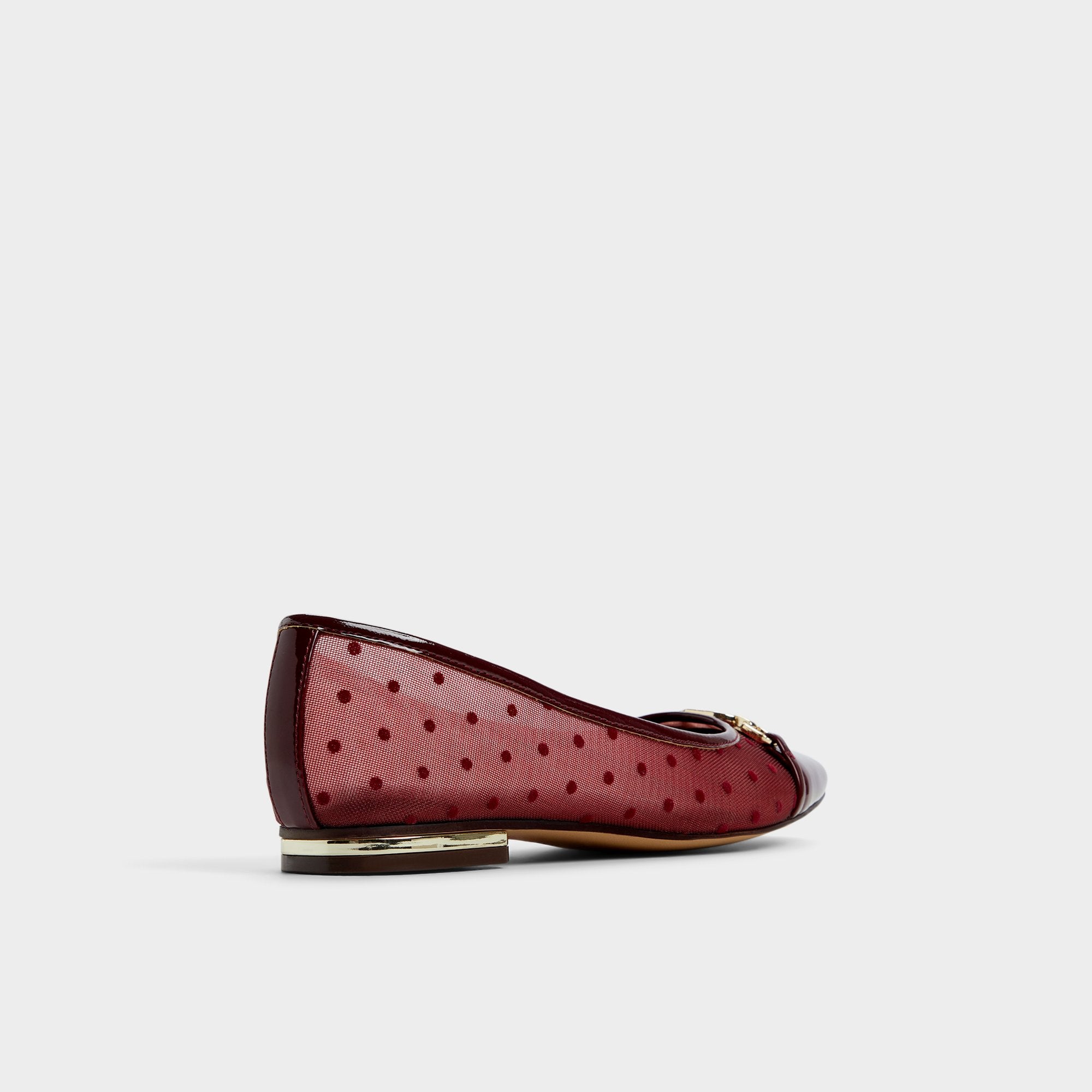 ALDO Krishelle ballerines résille pois cuir véritable