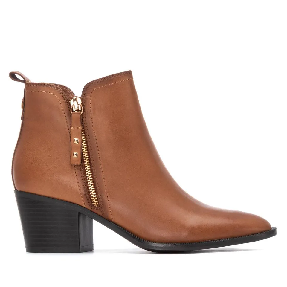 Carmela 16258502 bottines femme camel talon