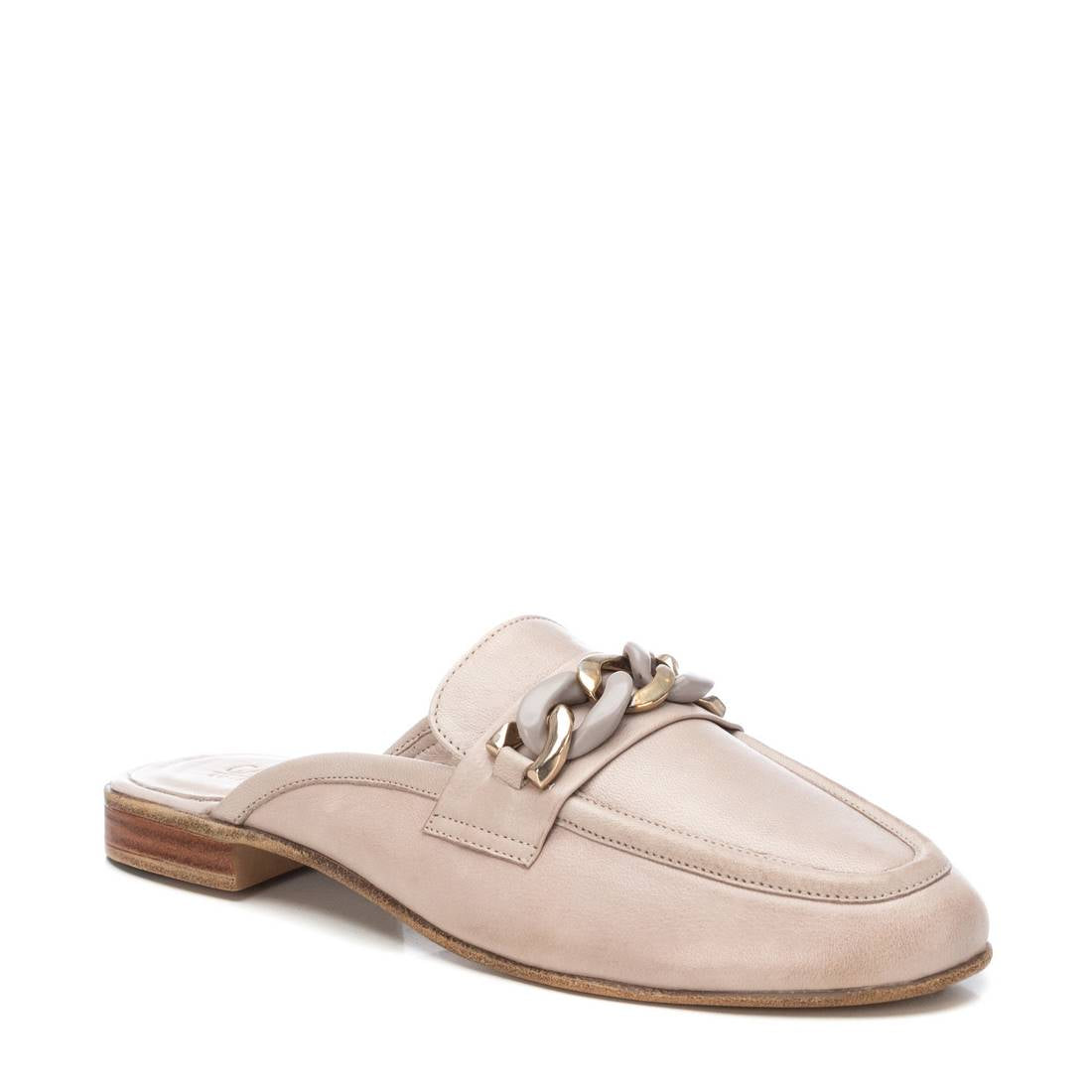 Carmela 16156003 mule femme cuir marron talon plat