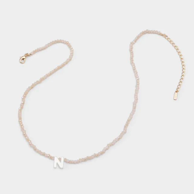 ALDO Loveletter collier fin métallisé