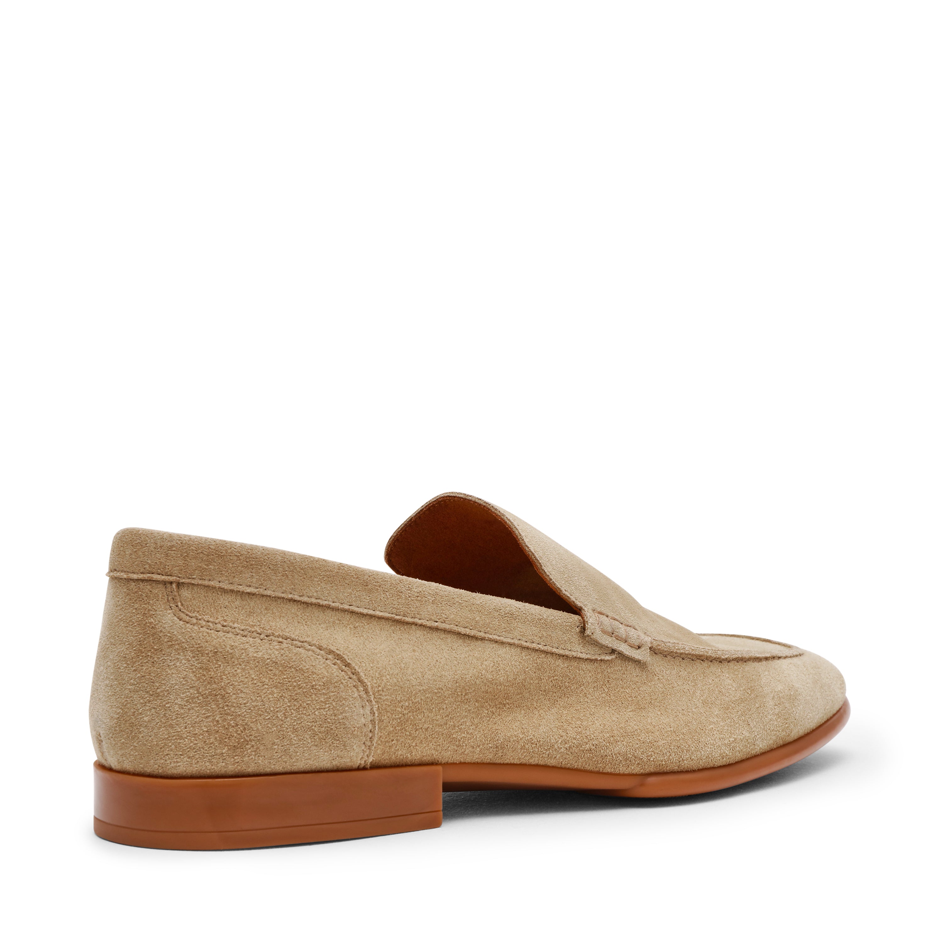 Steve Madden Eirik mocassins homme taupe daim