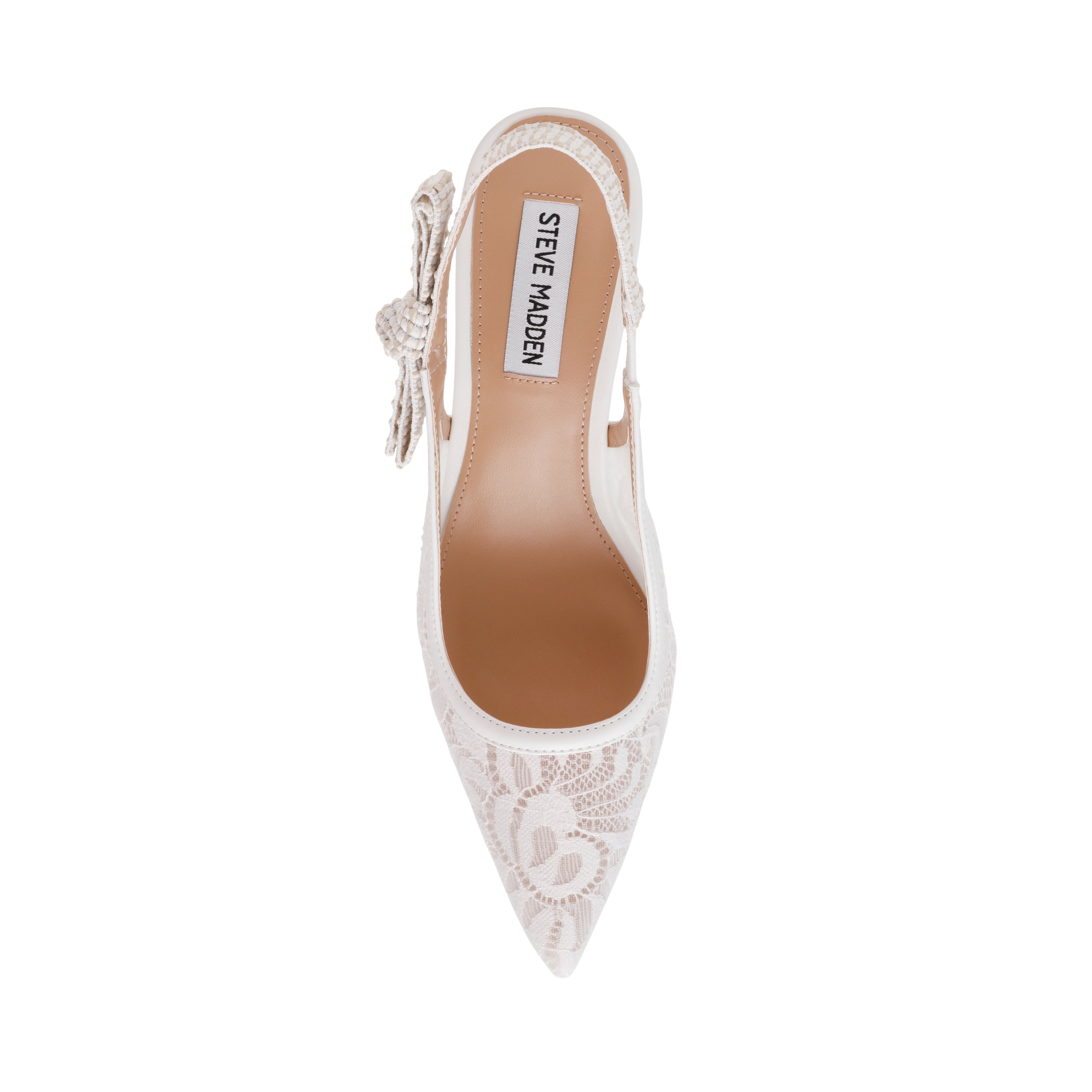 Steve Madden Ensemble escarpin dentelle blanche 5,5 cm