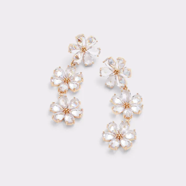 ALDO Gelabale boucles d'oreilles chandelier doré