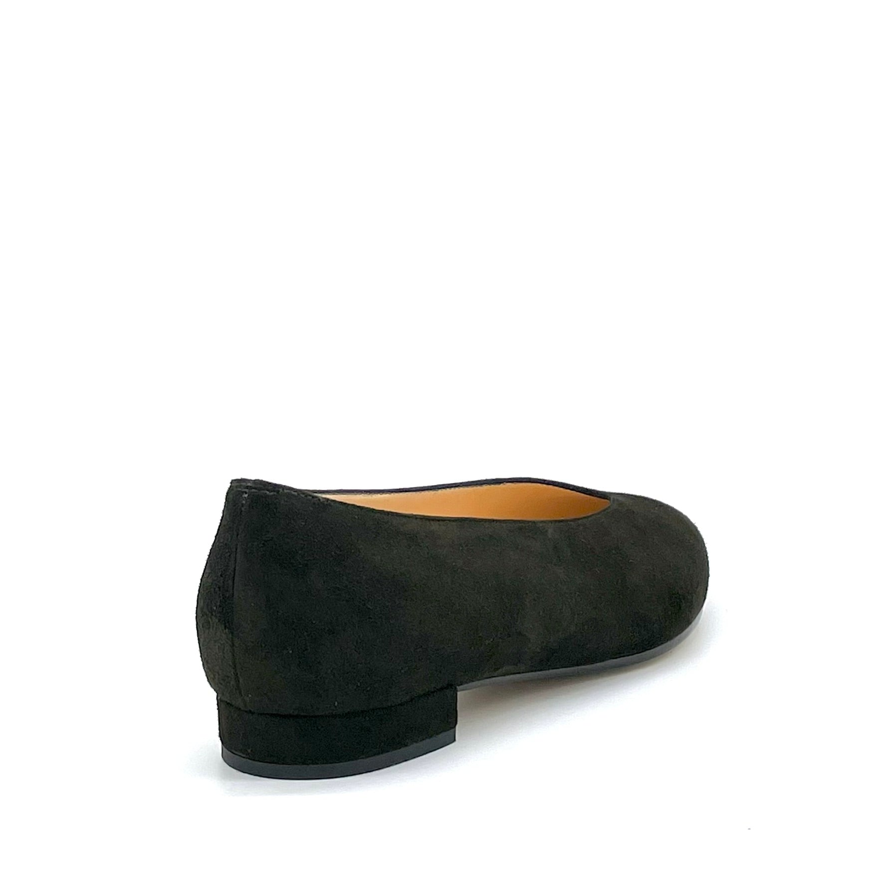 Elata 55511 ballerine daim vert foncé 1 cm