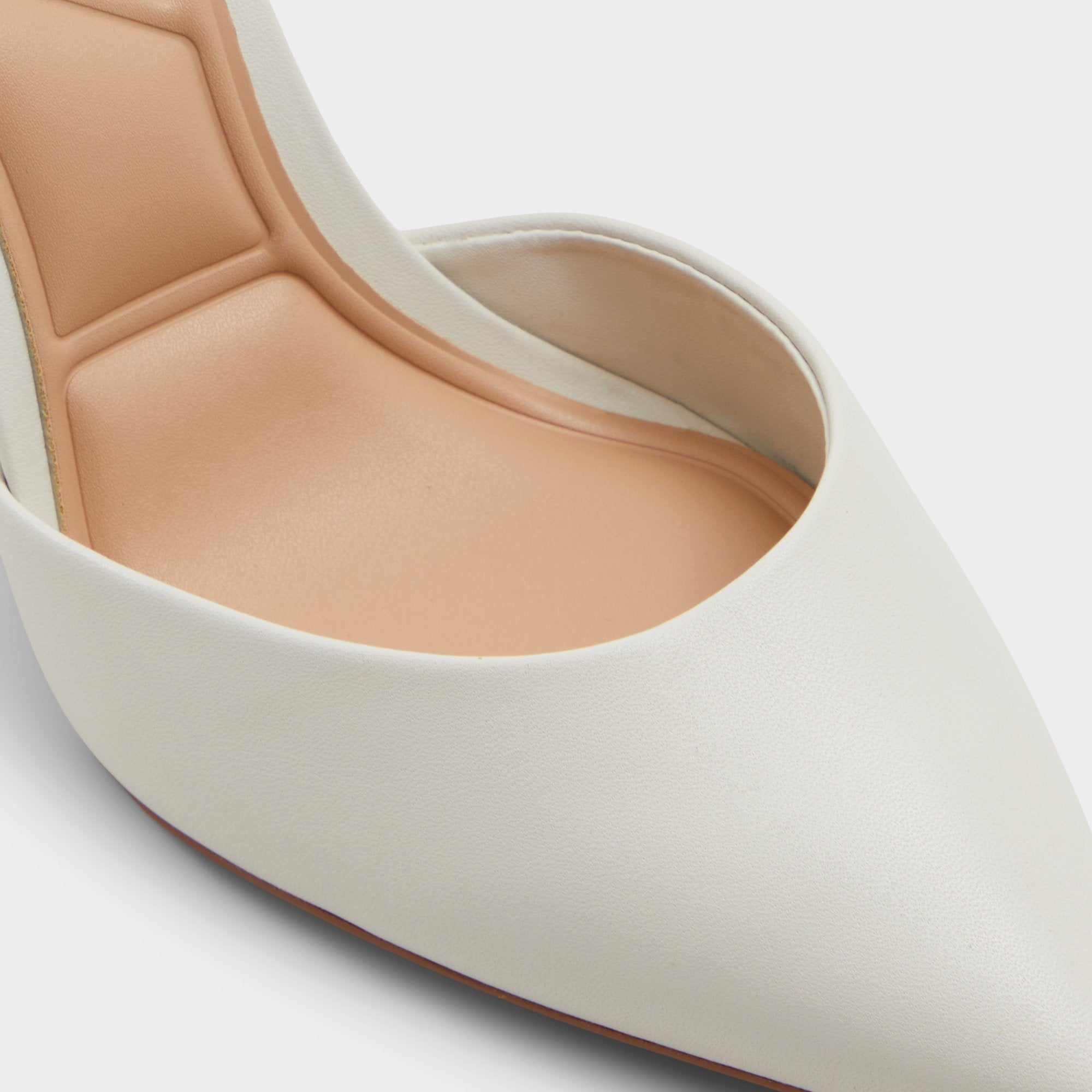 ALDO Faith escarpins blancs talon bloc brides