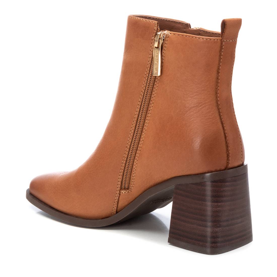 Carmela 16092902 bottine cuir marron talon 7 cm