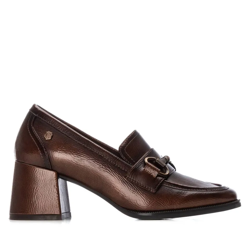 Carmela 16253601 mocassins femme vernis taupe