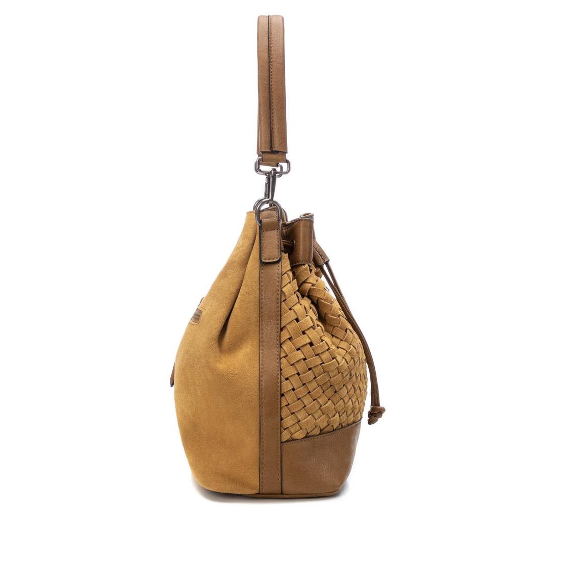 Carmela 18600003 sac seau femme jaune bandoulière