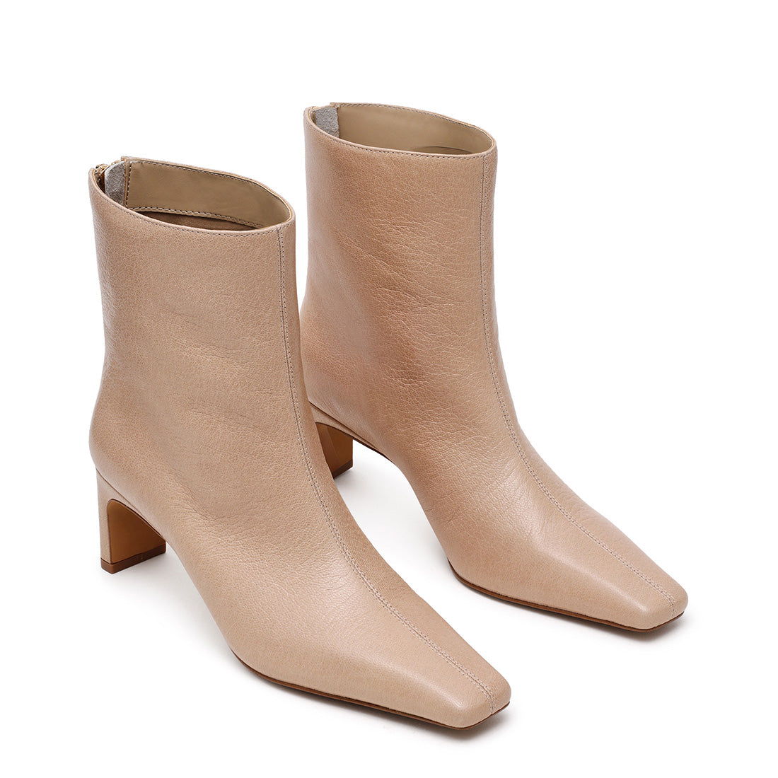 Steve Madden Jamiyah bottine cuir naturel talon 5,5 cm