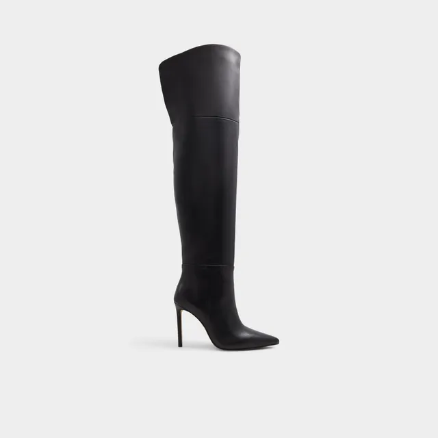 ALDO Galalede bottes cuissardes talon noires