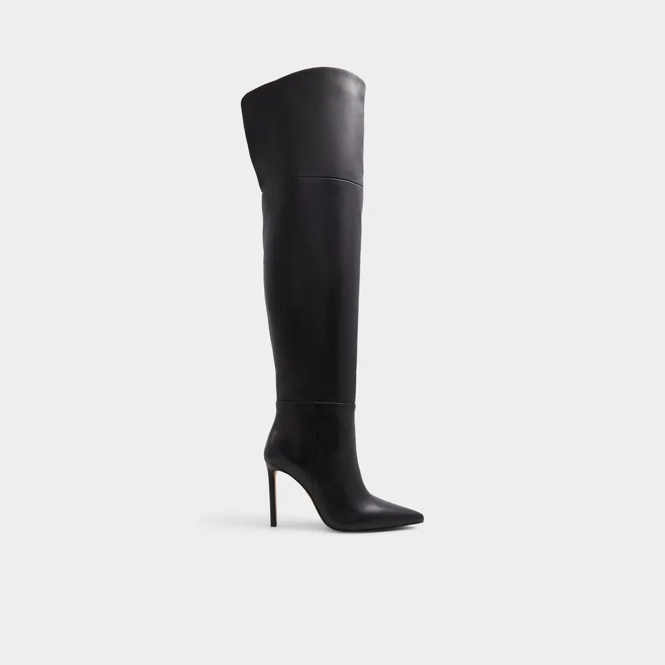 ALDO Galalede bottes cuissardes talon noires