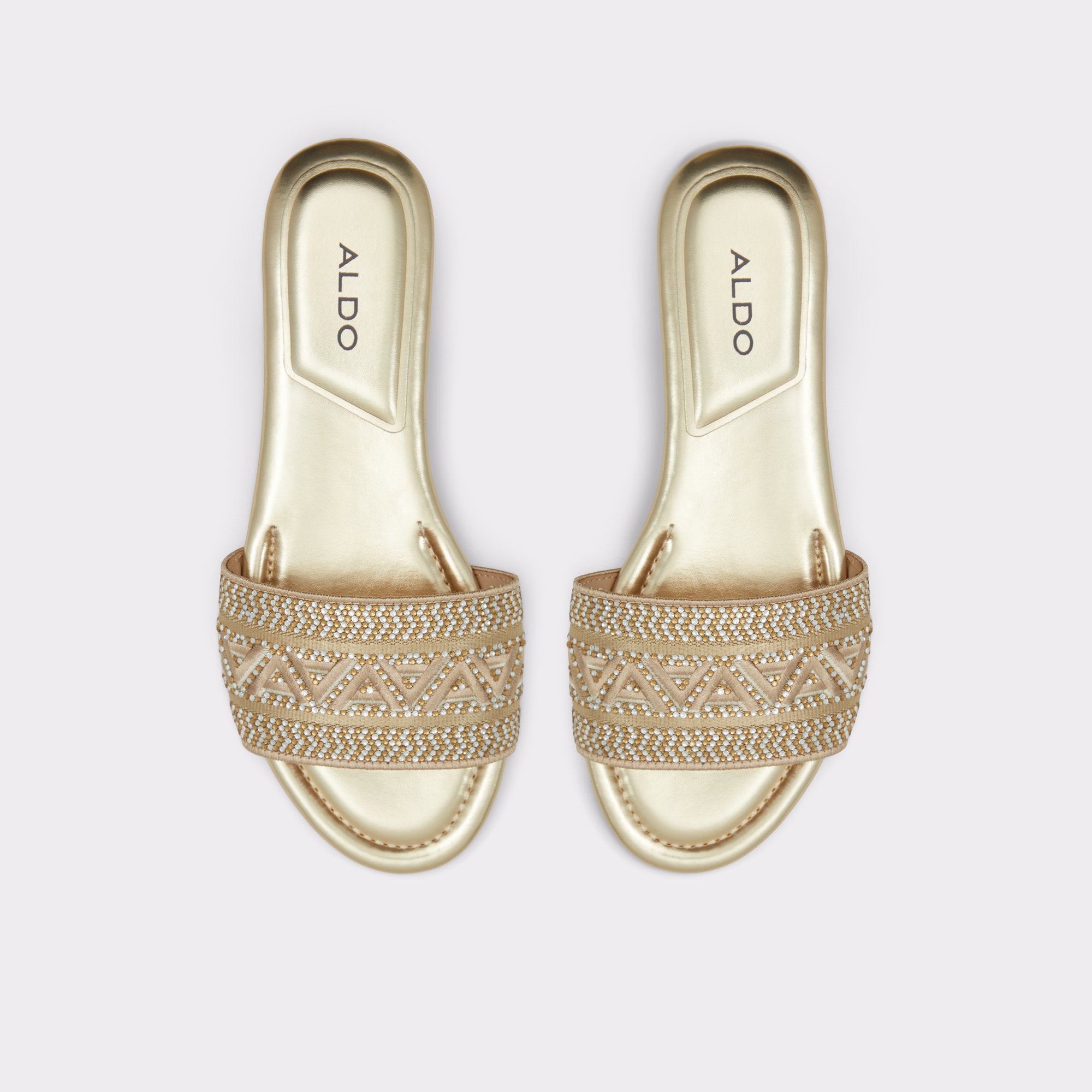 ALDO Ghalia mules strass brillant