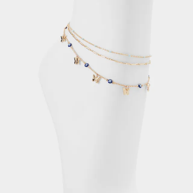 ALDO Chrysie bracelet cheville femme doré été