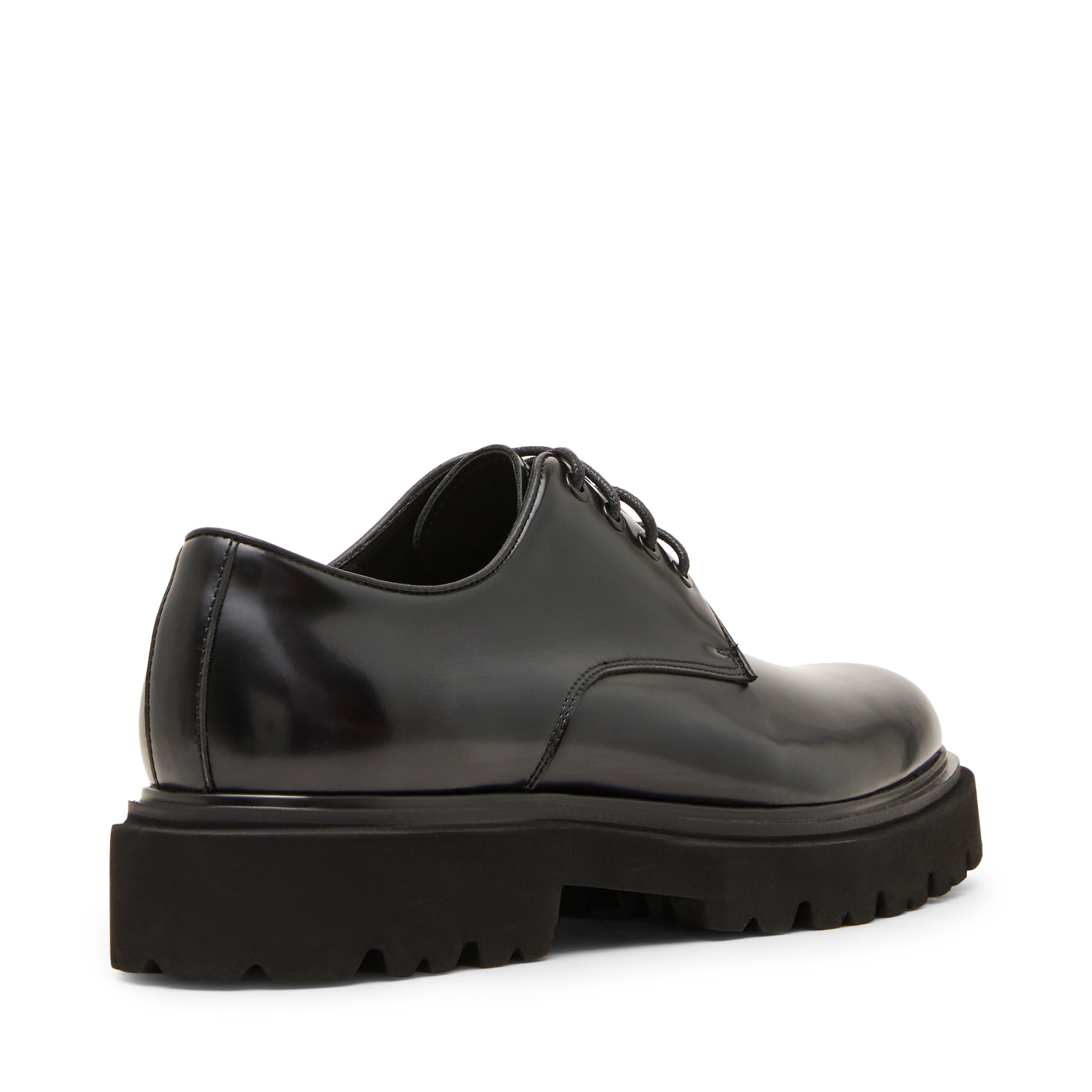 Steve Madden Motala chaussure plate cuir noir