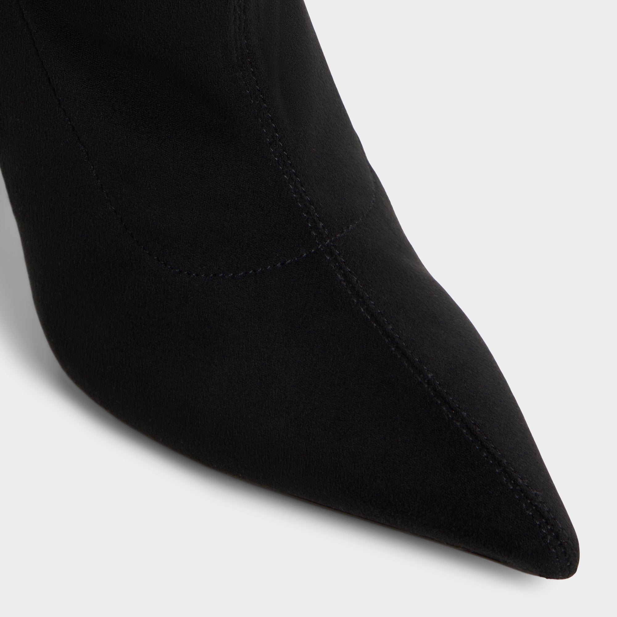 ALDO Caldan bottes cuissardes suède noir