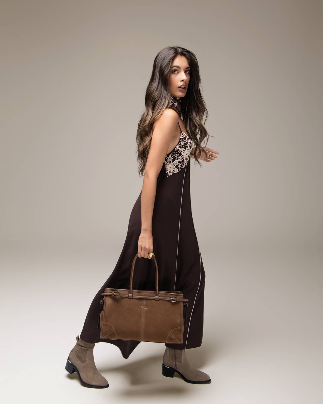 Carmela 18616901 sac cuir marron