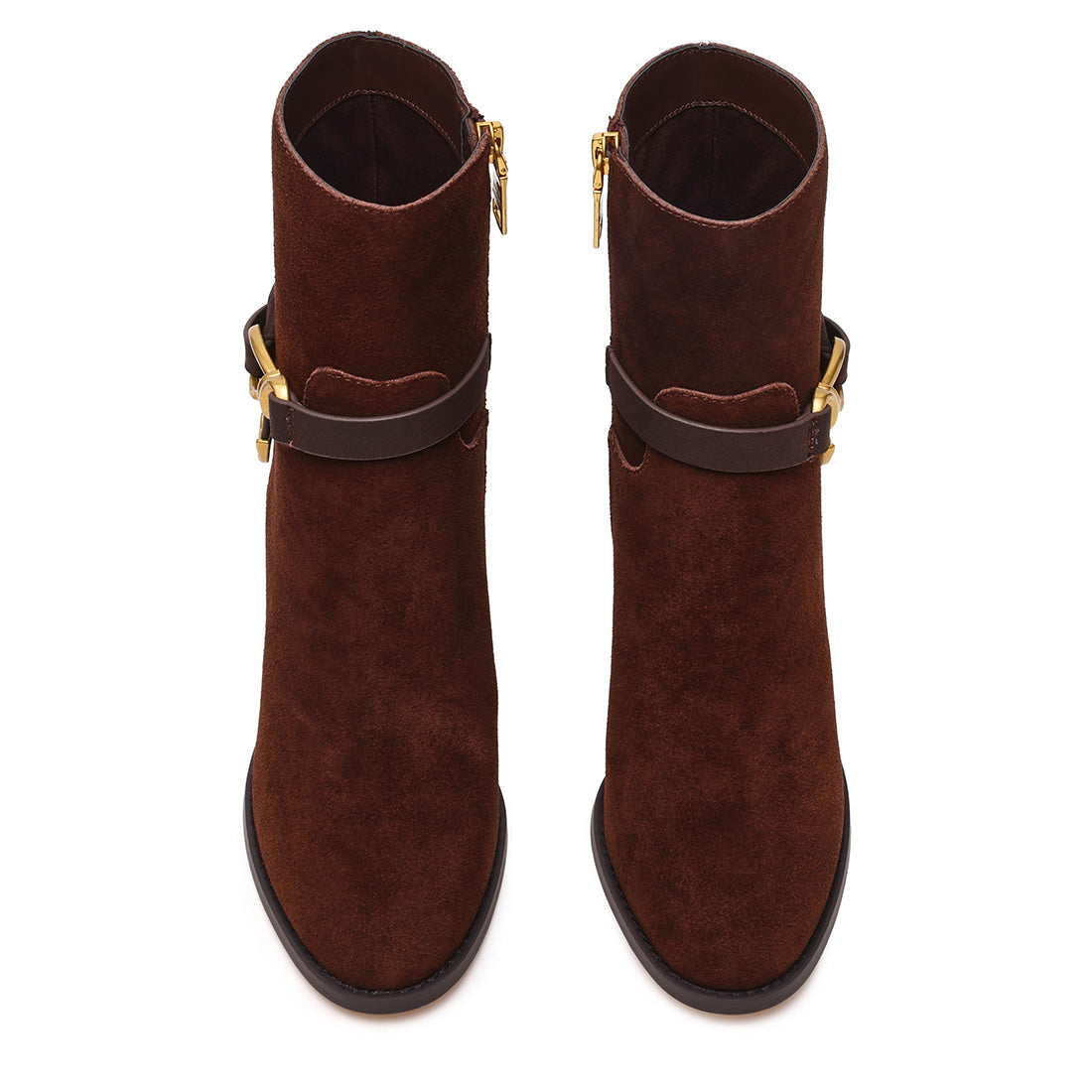 Steve Madden Overpass bottes daim marron 8,5 cm