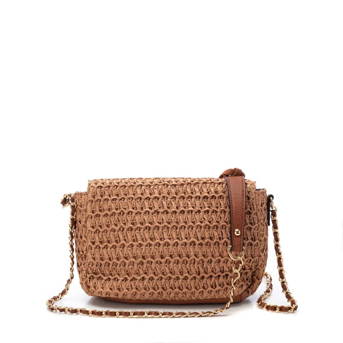 Carmela 18608804 sac bandoulière marron rafia