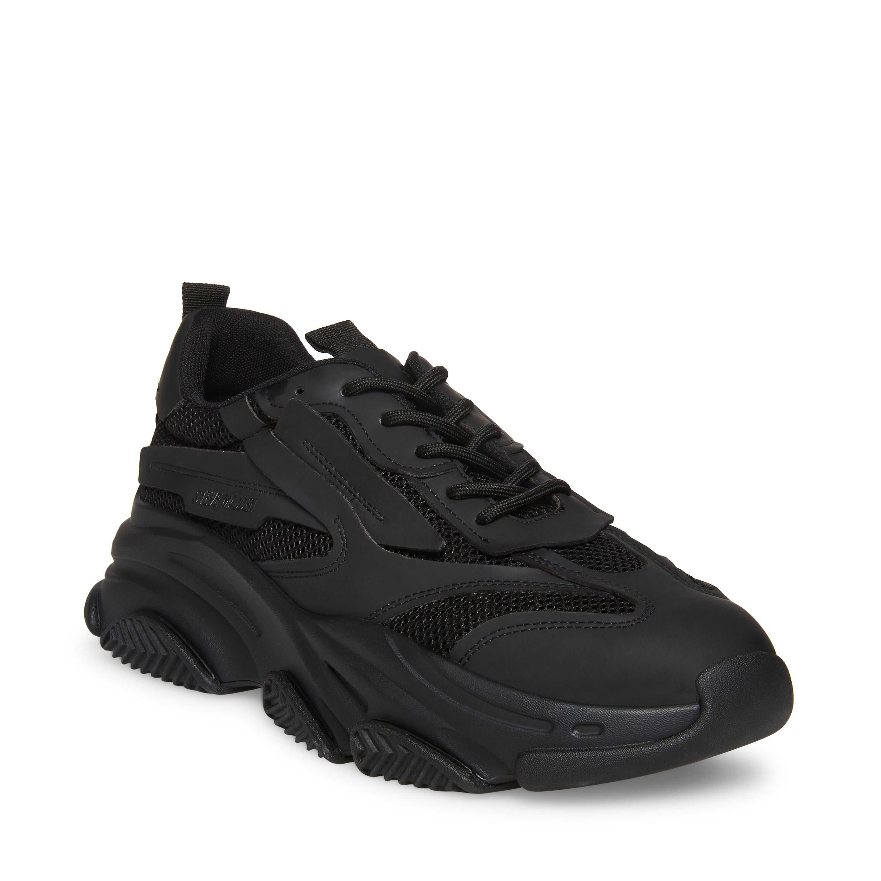 Steve Madden Possess baskets homme noires semelle épaisse