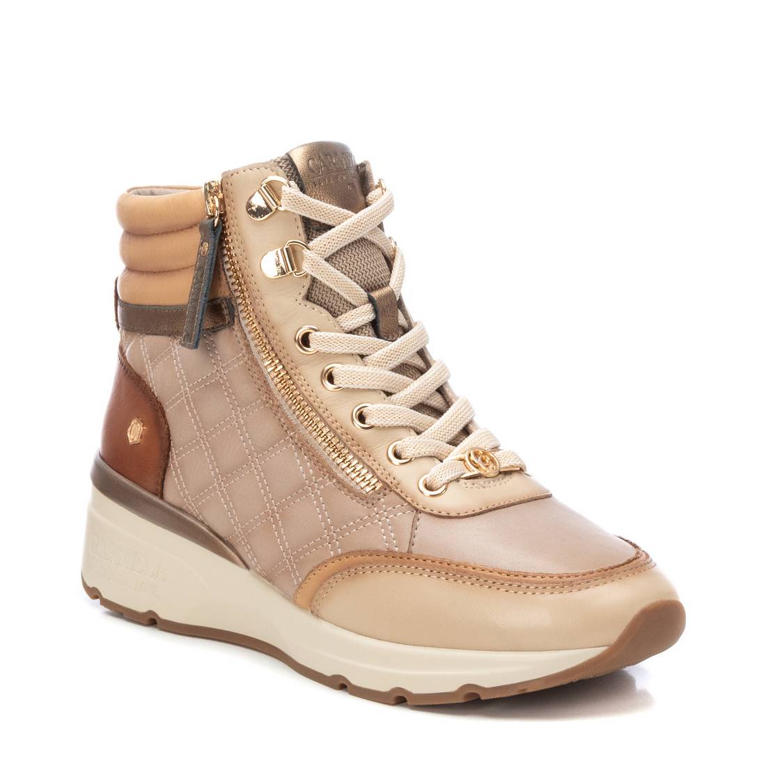 Carmela 16182104 bottines femme marron cuir lacets