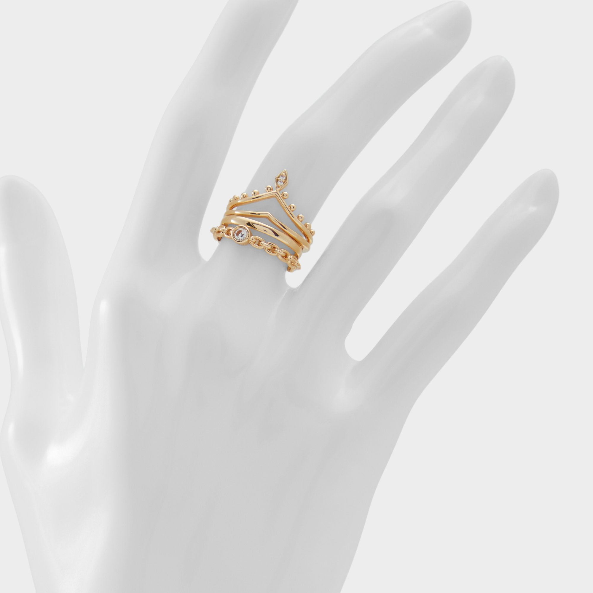 Aldo Sevorellan bague empilable lot fin