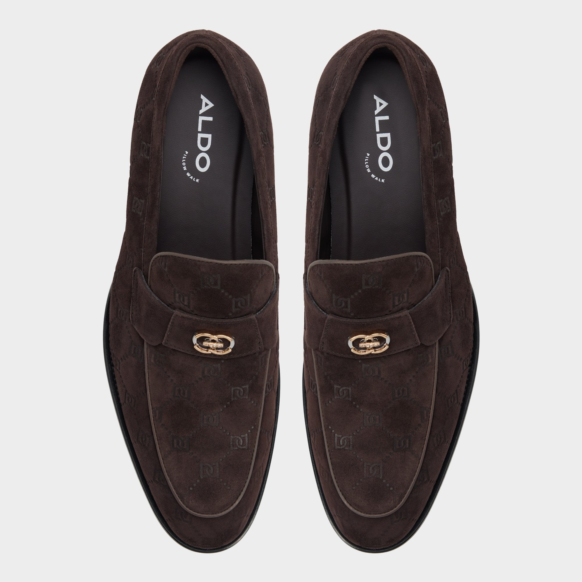 ALDO Beck mocassins marron effet suède confort