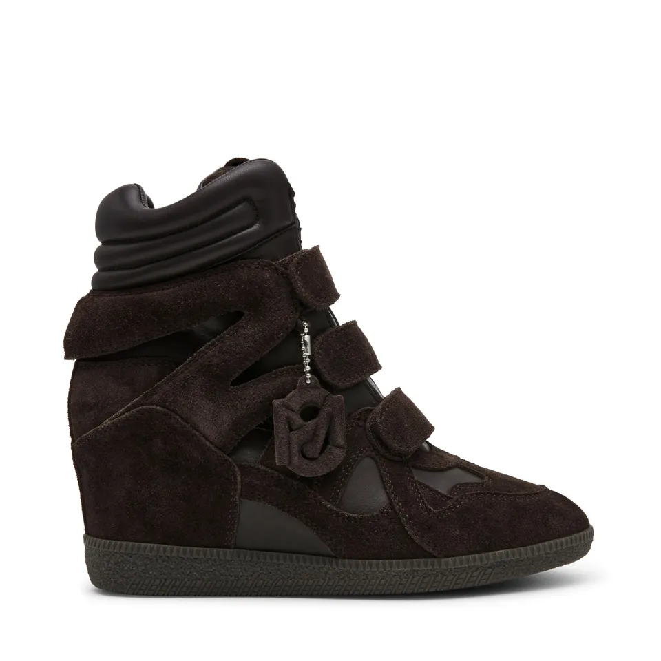 Steve Madden Mavis baskets montantes marron daim