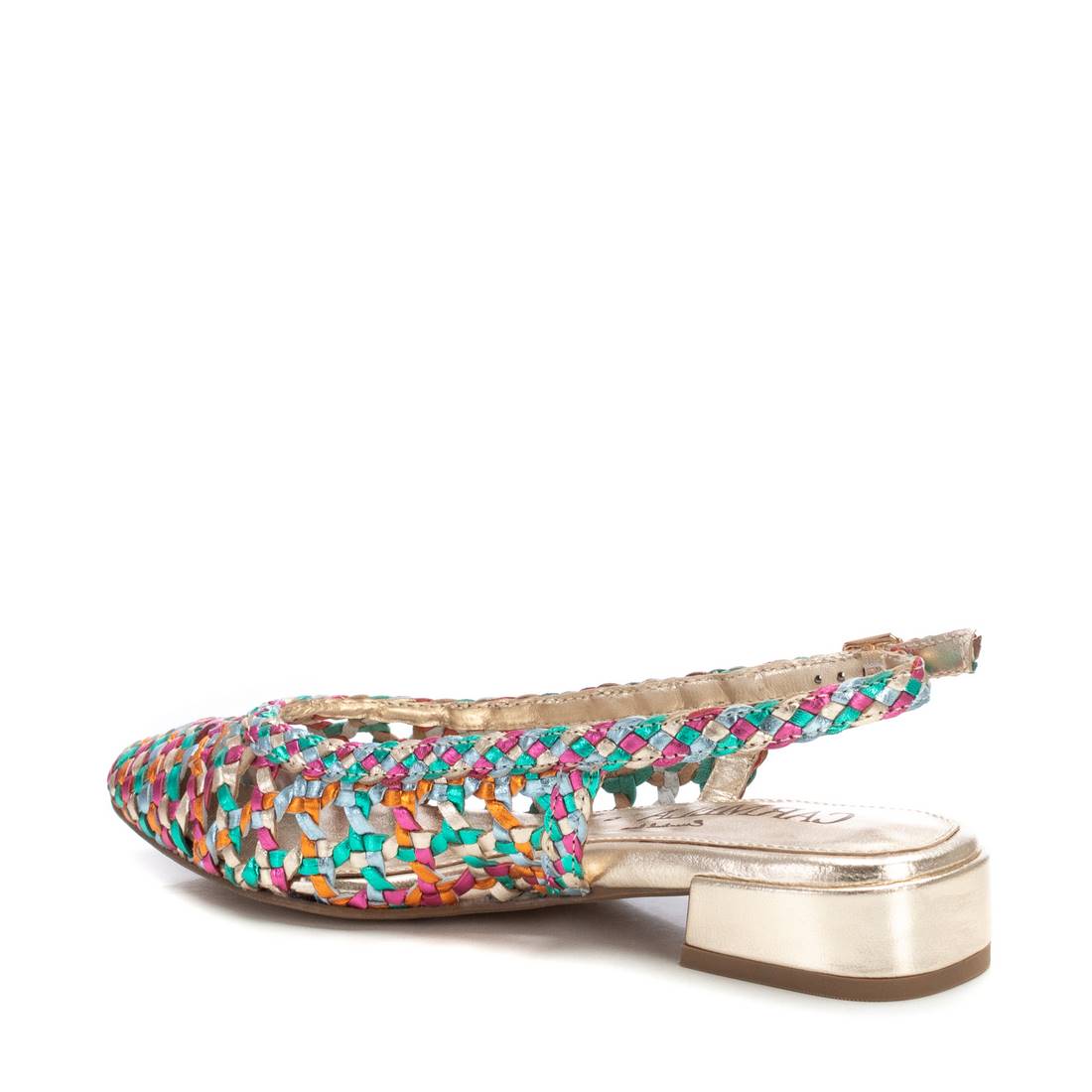 Carmela 16218305 ballerine cuir multicolore bride cheville