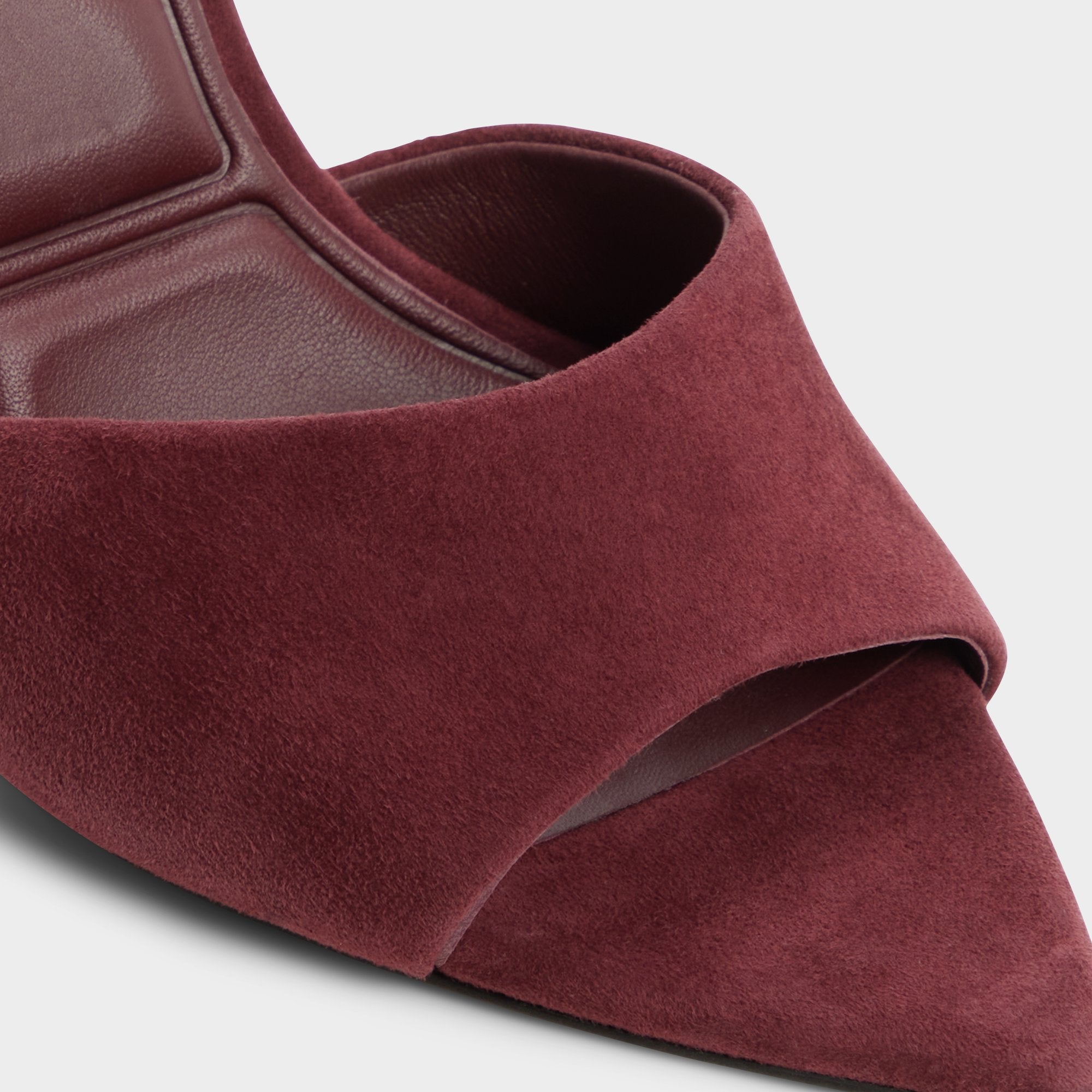 ALDO Seashella escarpins serpent bordeaux