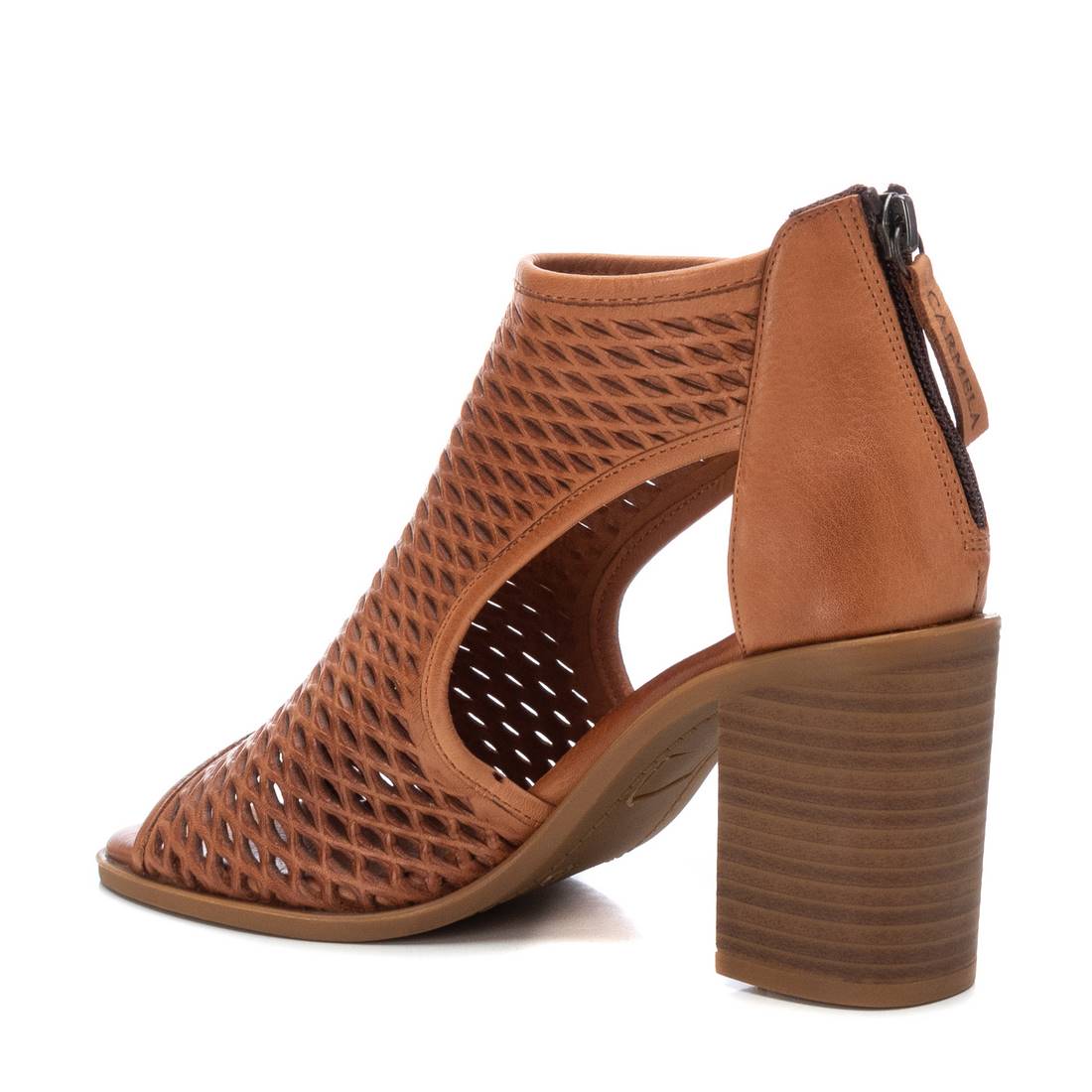 Carmela 16064601 sandale cuir marron talon 9 cm
