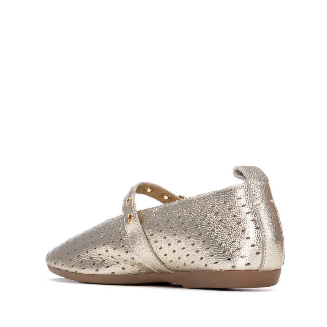 Carmela 16314204 Ballerines Femme Doré Cuir