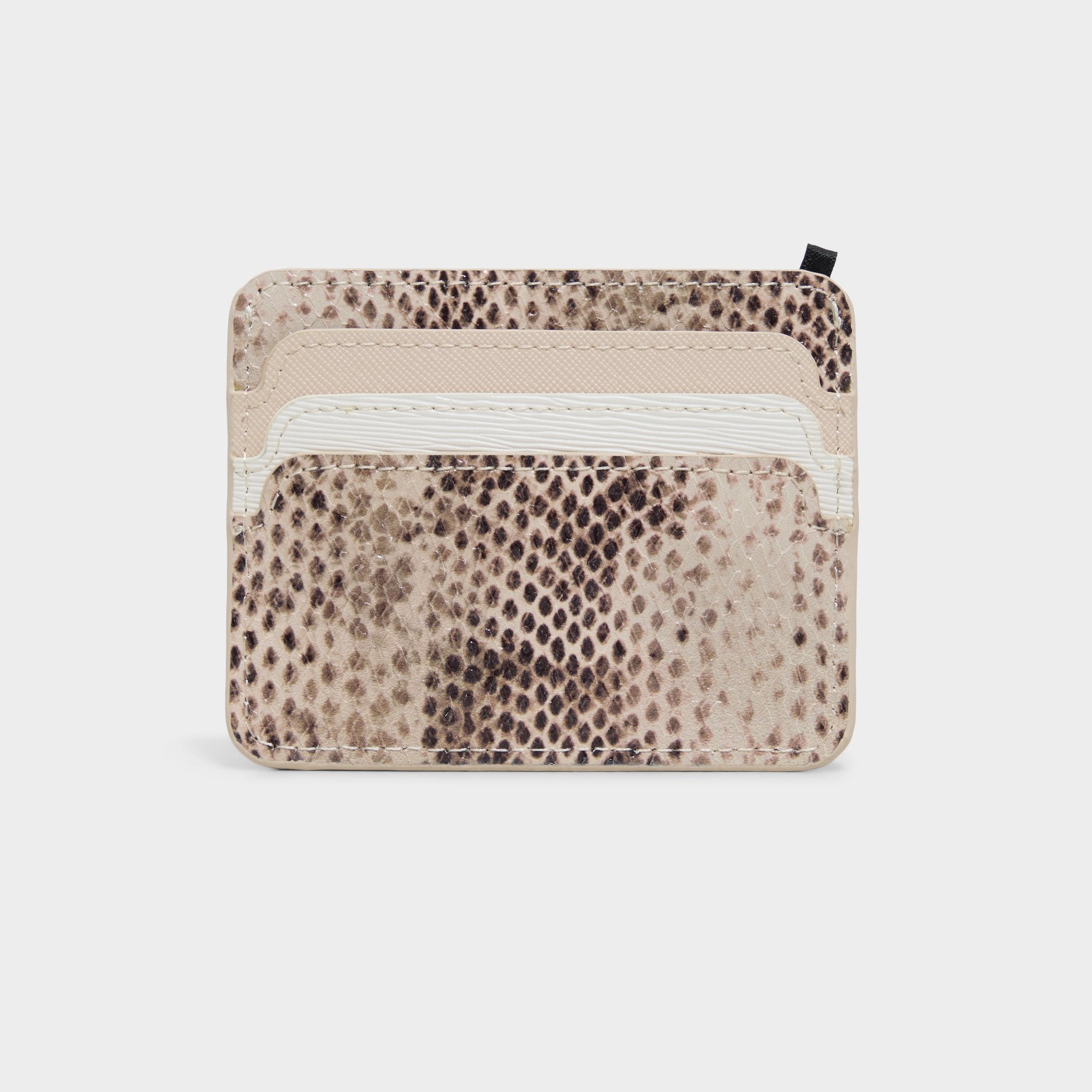 ALDO Sammaa porte-cartes serpent rose compact