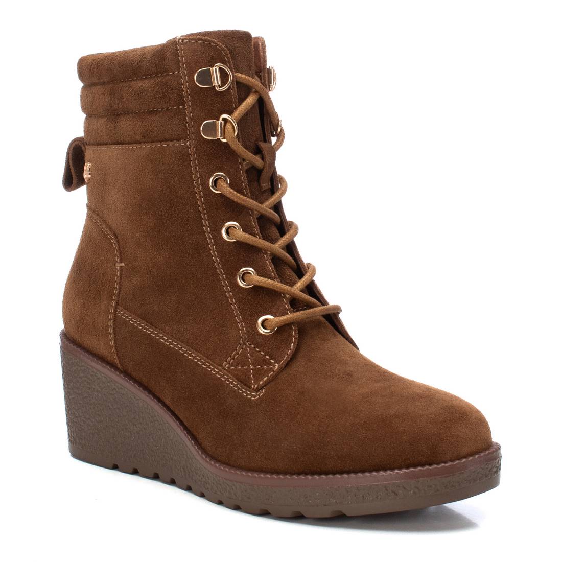 Carmela 16192103 bottines femme marron compensées