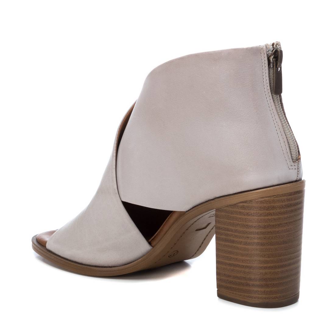 Carmela 16077002 sandalette cuir blanche talon 8cm