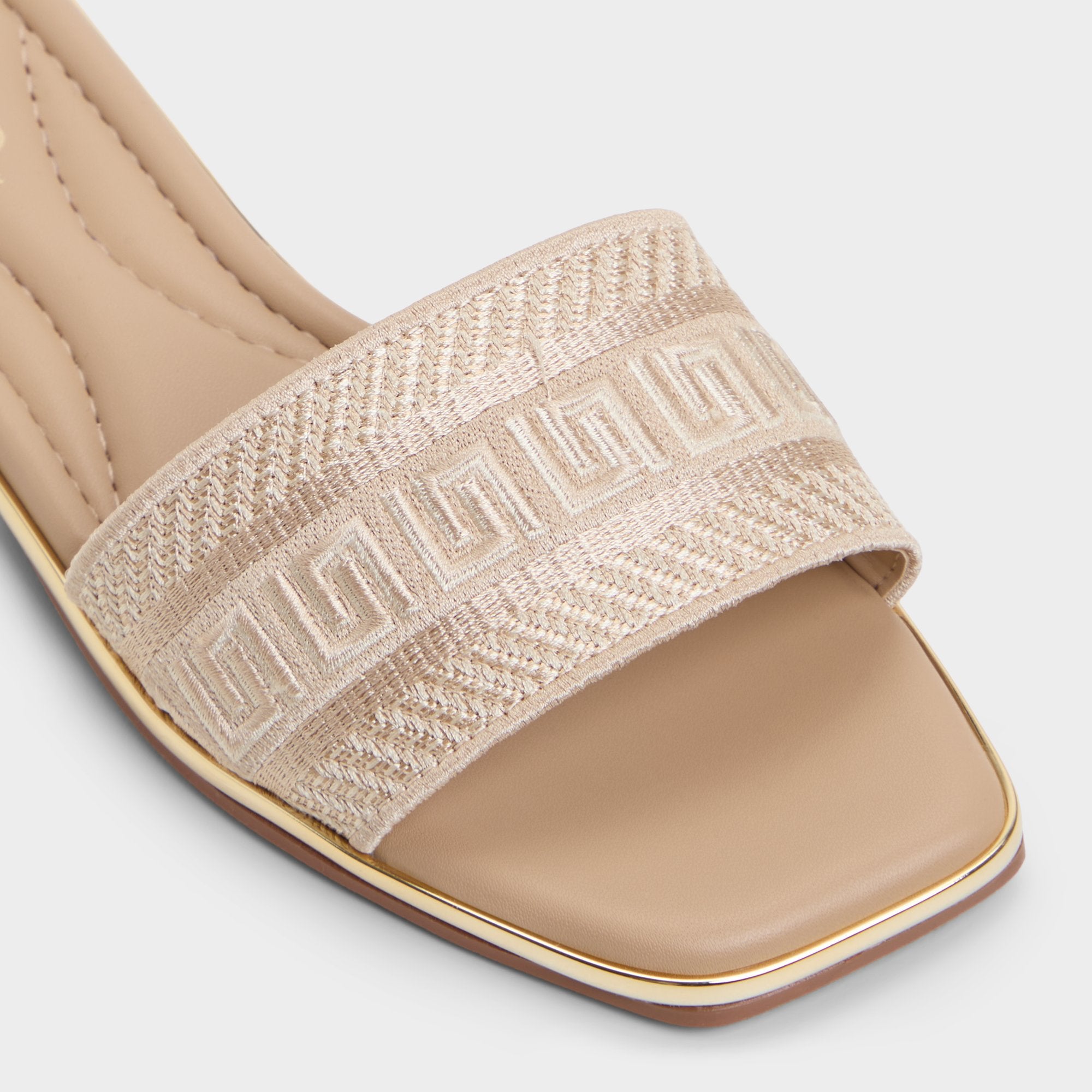 ALDO Oceania sandales plates beige tissé