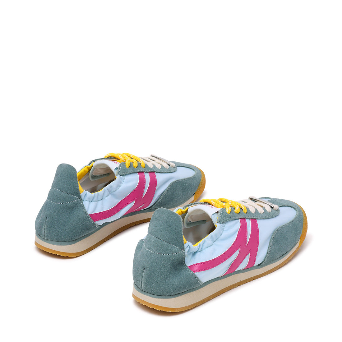 Steve Madden Premium Sneaker baskets olive multi cuir
