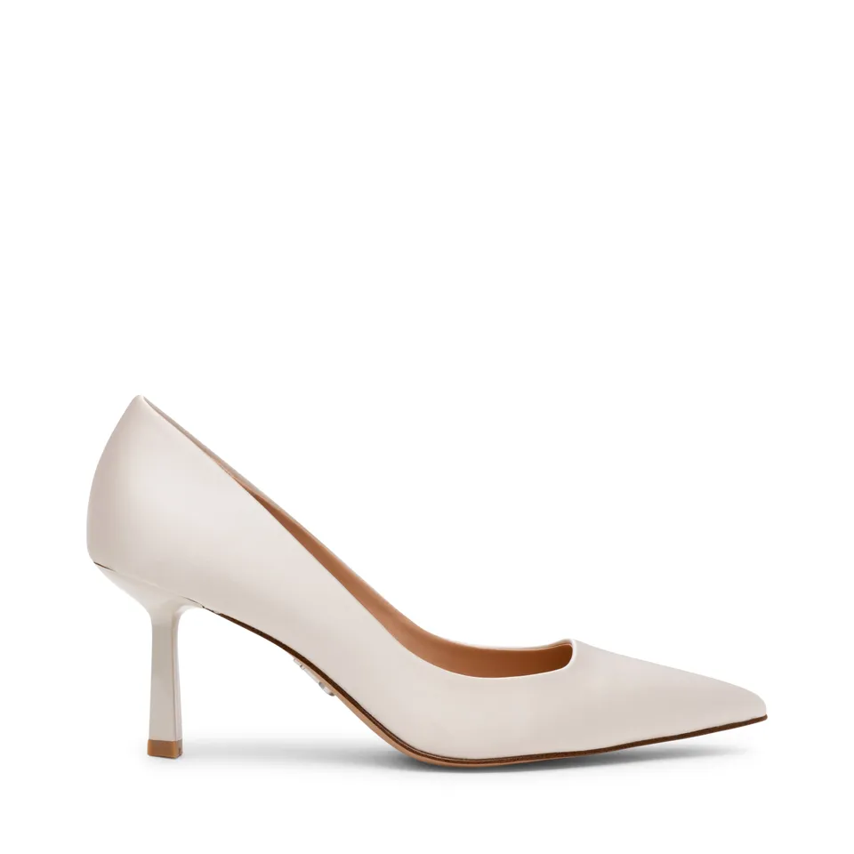 Steve Madden Vivion escarpin ivoire textile 8,5 cm