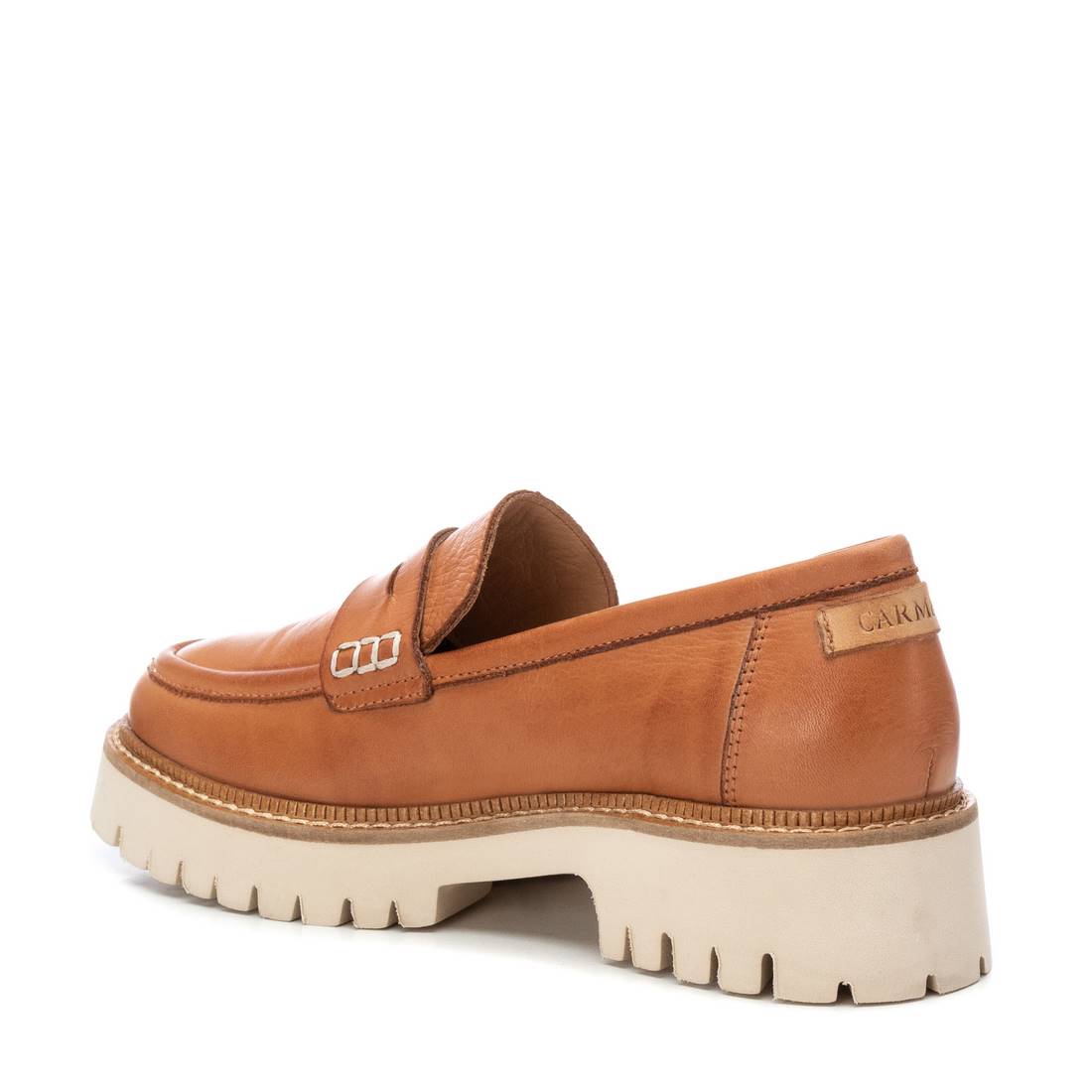 Carmela 16130901 mocassin femme cuir marron