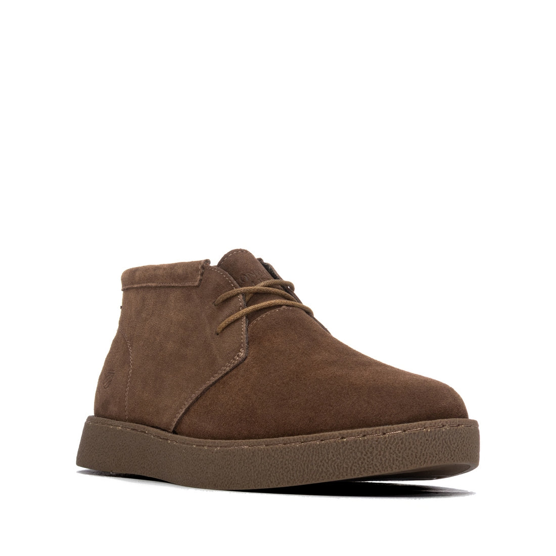 Carmela 16420401 derby cuir taupe talon plat